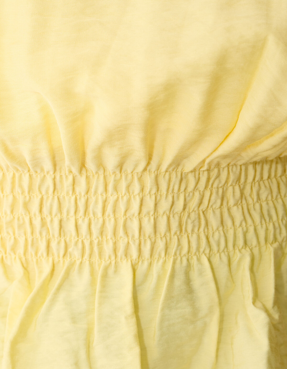 Smock Top Lichtgeel SHOEBY GIRLS