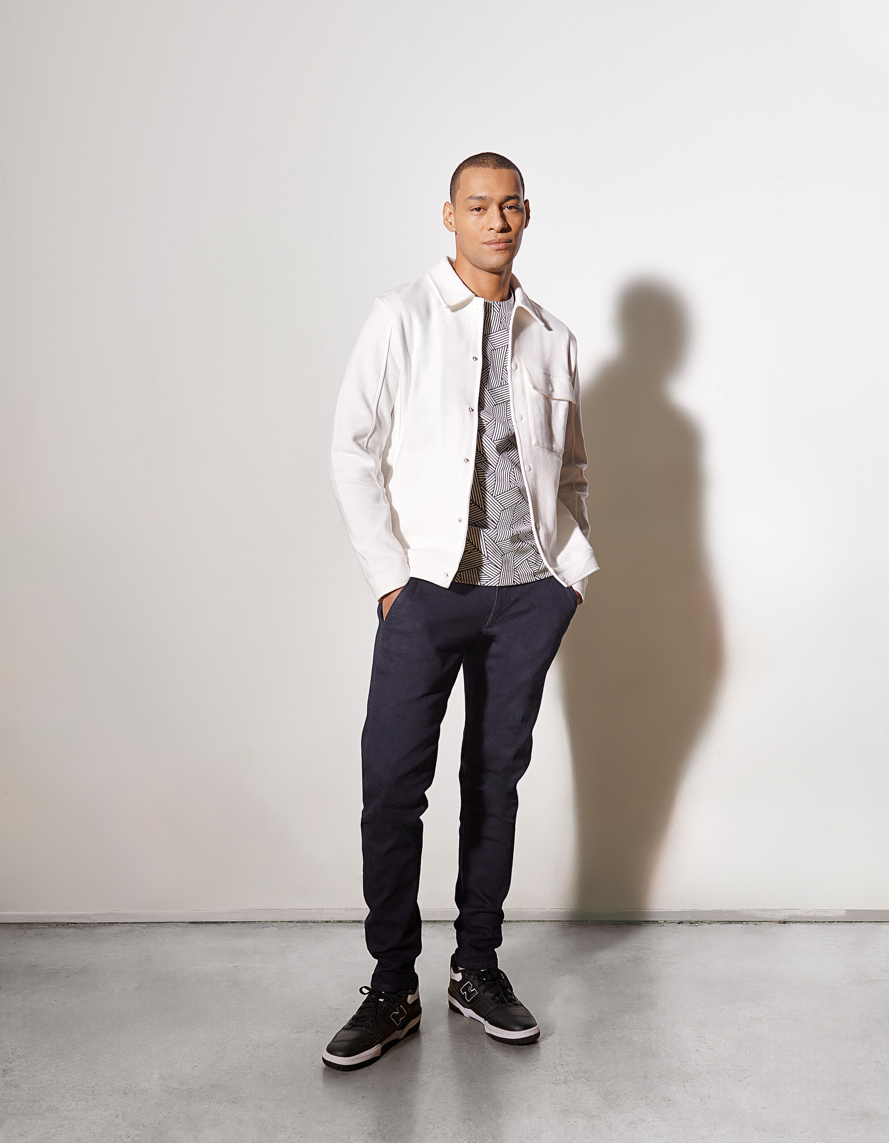 Structuur Jack Gebroken Wit SHOEBY MEN