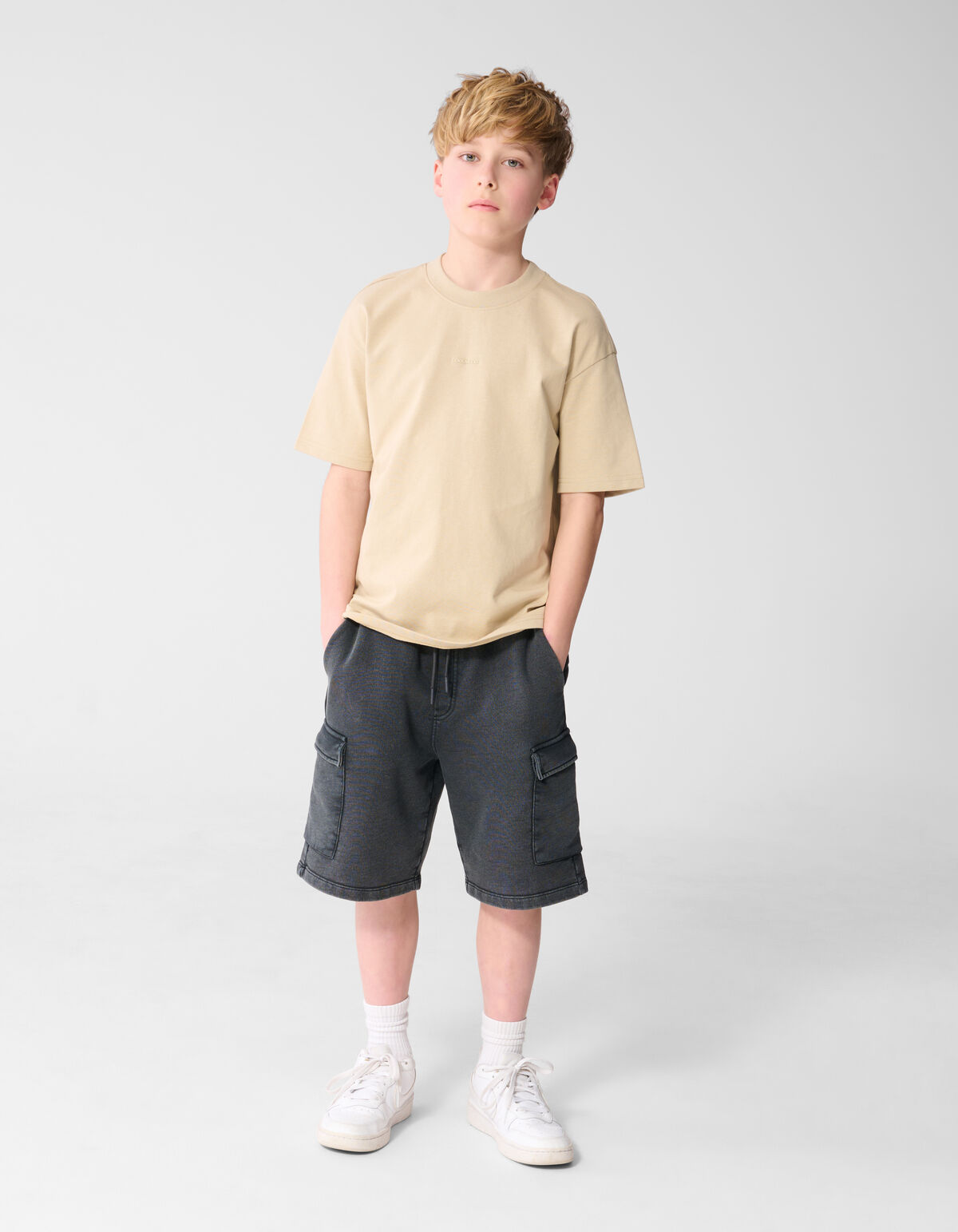 Cool Mood T-shirt Beige SHOEBY BOYS