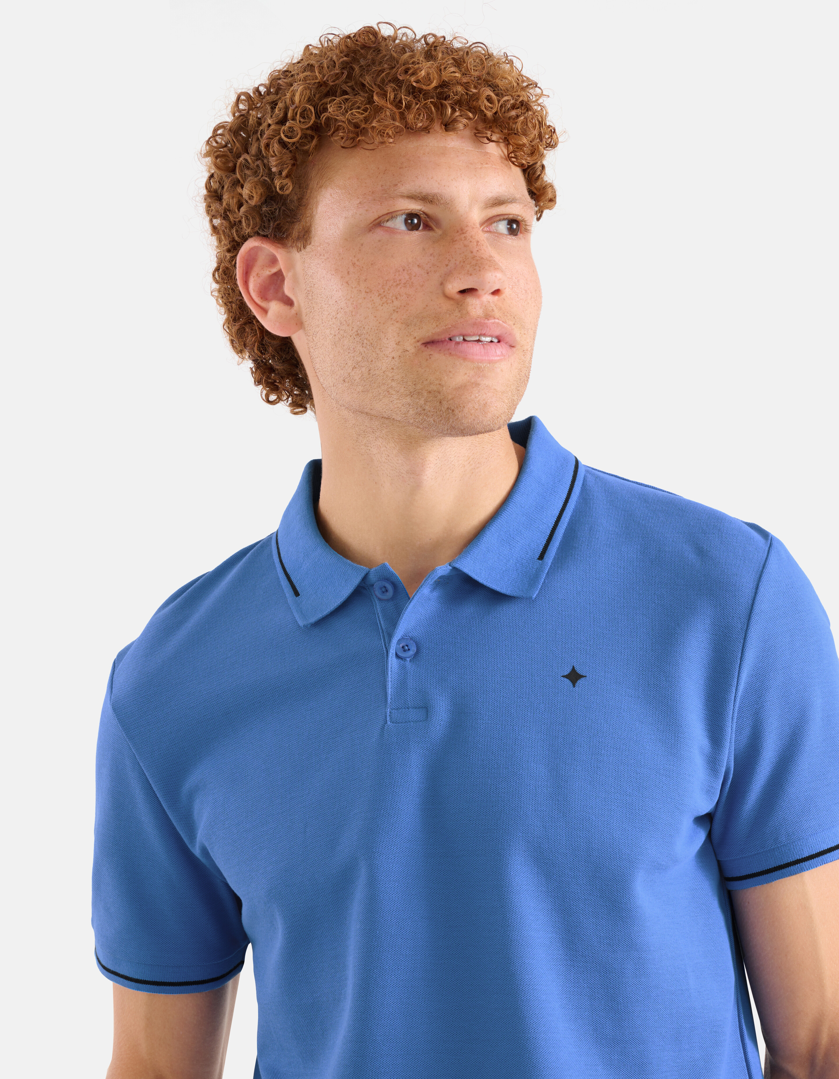 Basis Polo Blauw SHOEBY MEN