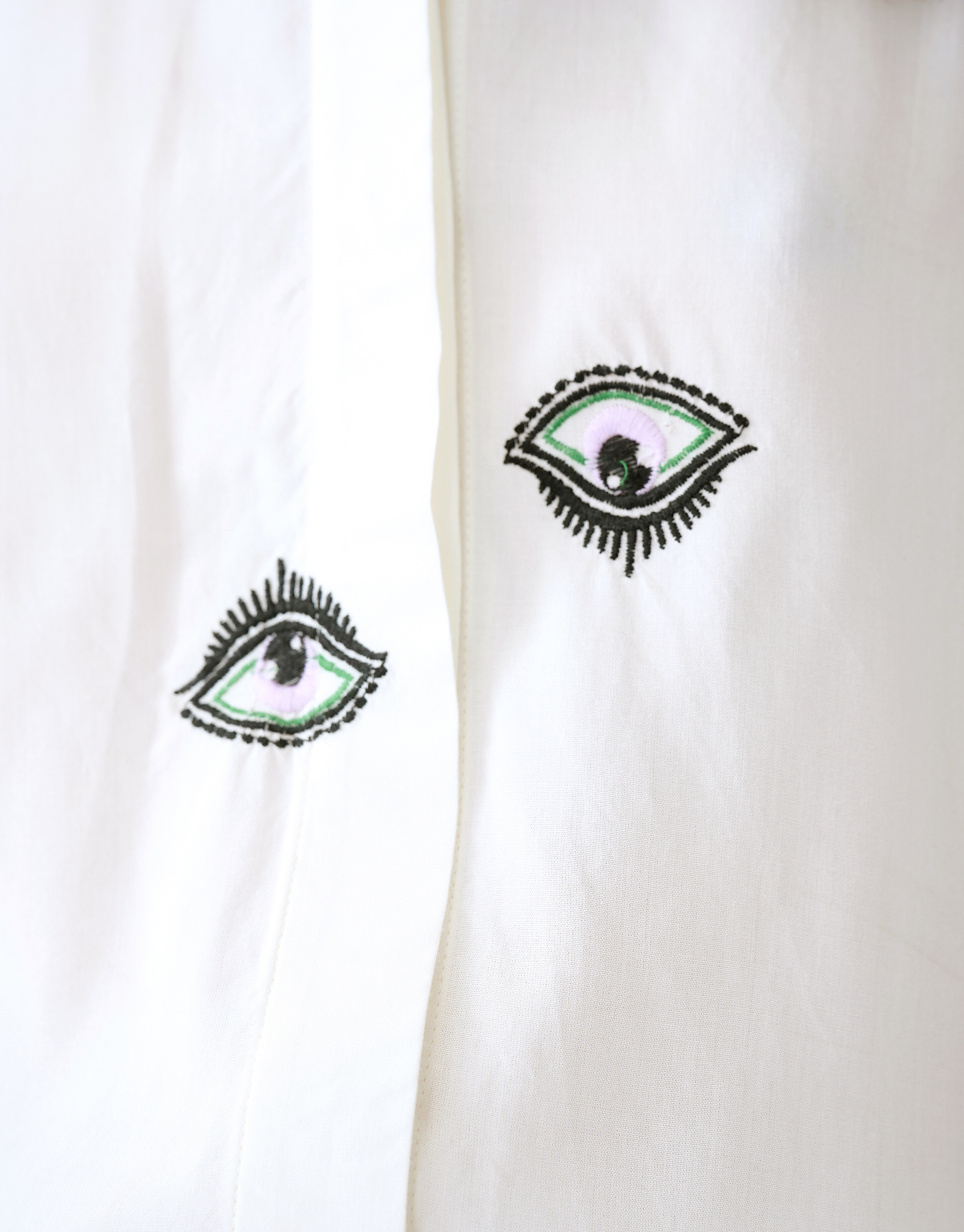 Eye Embroidery Blouse Wit By Fred SHOEBY WOMEN