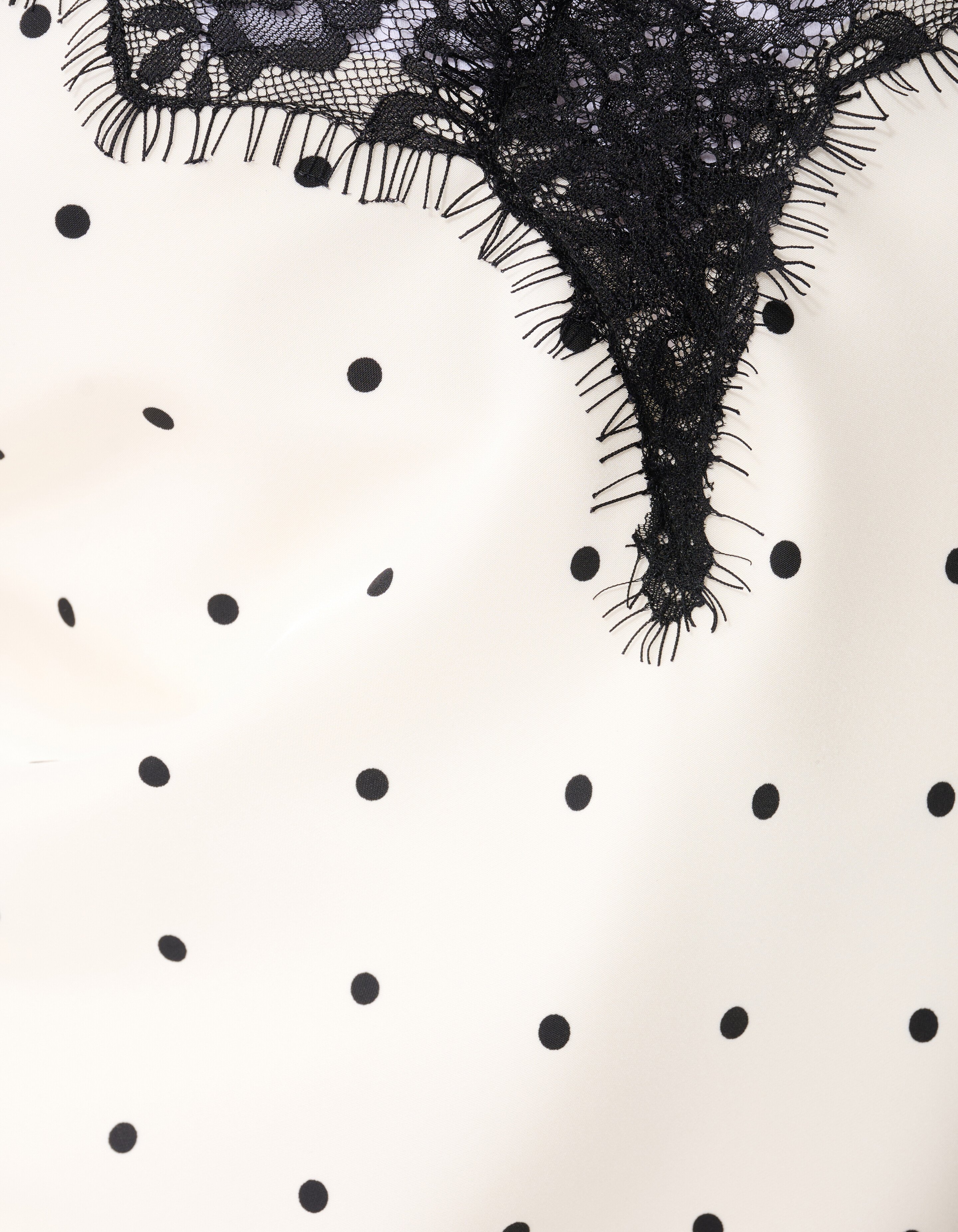 Polkadot Top Gebroken Wit By Monica SHOEBY WOMEN