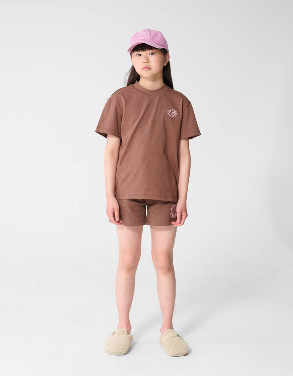 Washed Strawberry T-shirt Bruin SHOEBY GIRLS