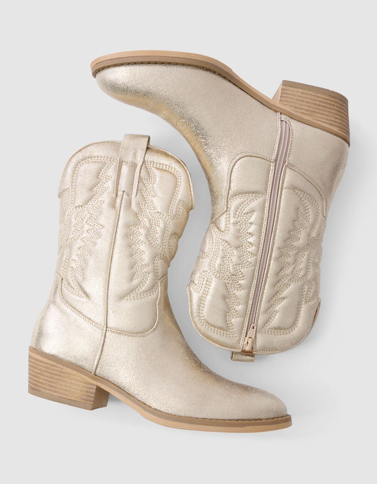 Cowboylaarzen Goud SHOEBY SHOES