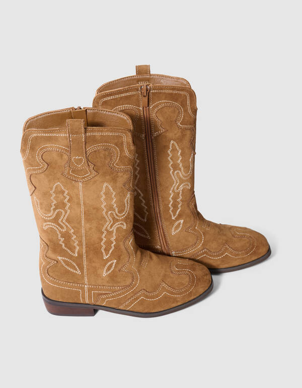 Soft Western Laarzen Lichtbruin SHOEBY SHOES