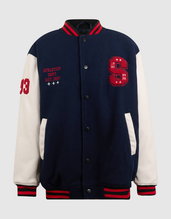 College Bomber Jack Blauw SHOEBY BOYS