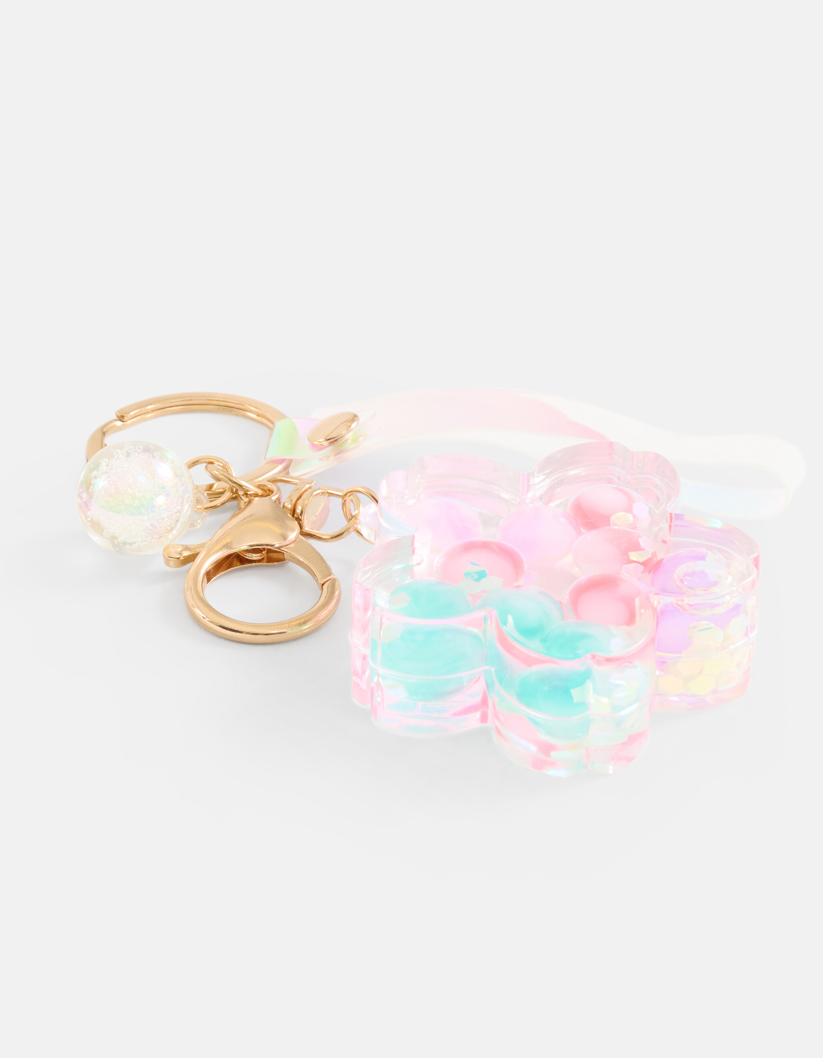 Bloemen Sleutelhanger Roze SHOEBY ACCESSOIRES