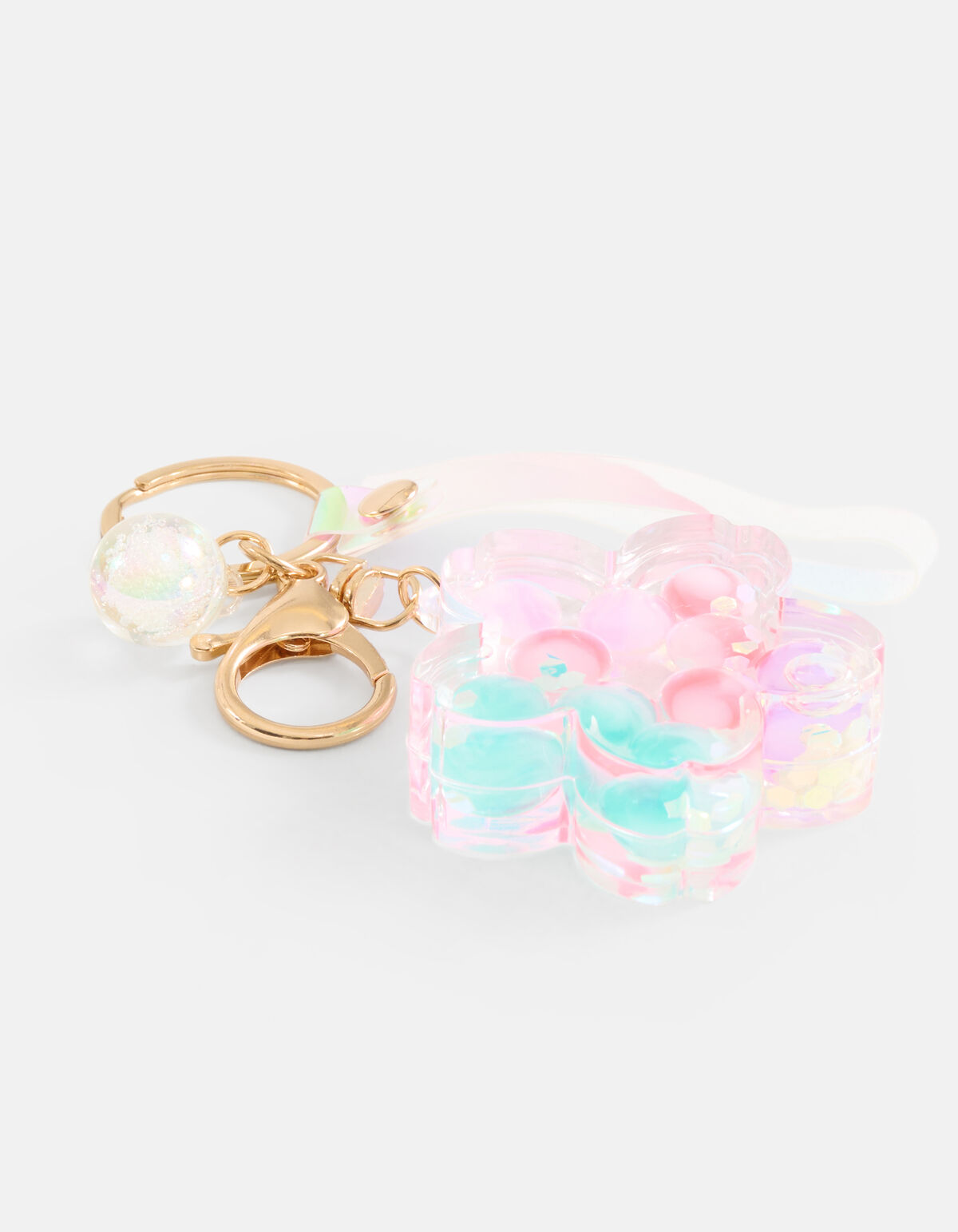 Bloemen Sleutelhanger Roze SHOEBY ACCESSOIRES