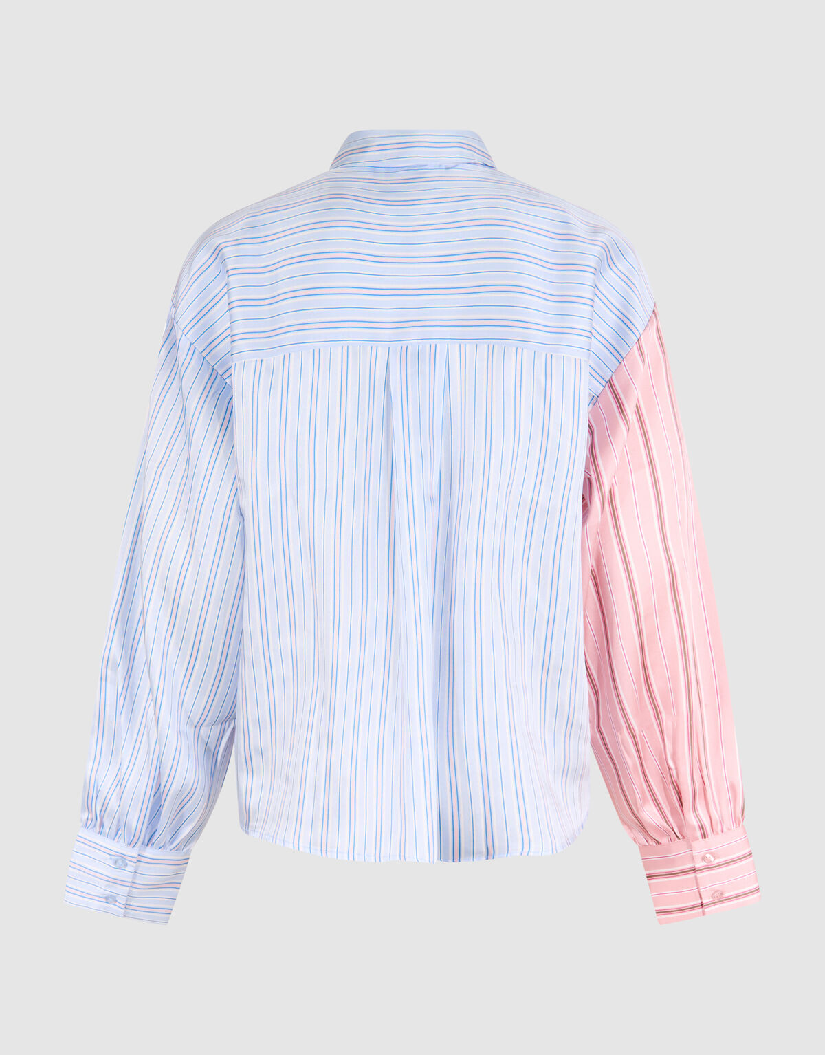 Printed Pinstripe Blouse SHOEBY WOMEN