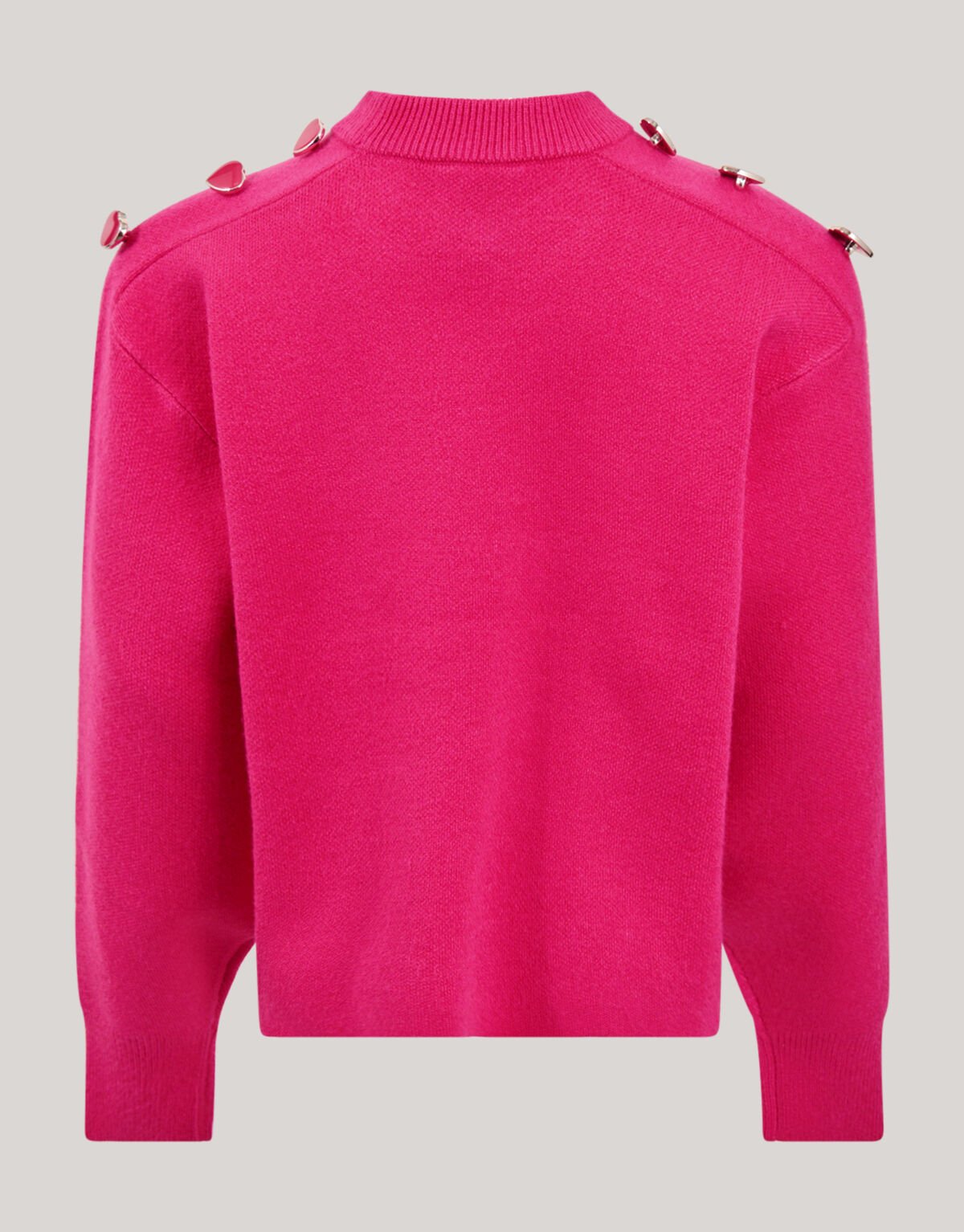 Fancy Button Trui Roze SHOEBY GIRLS