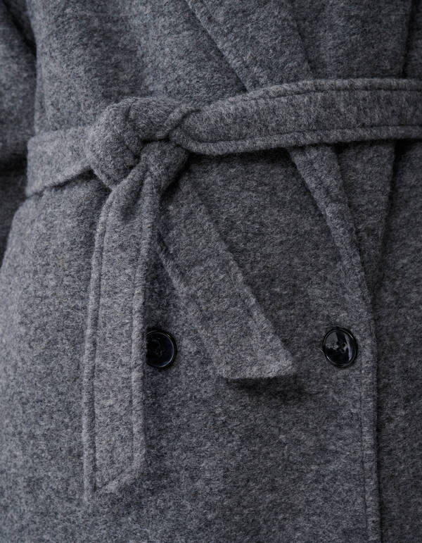 Trenchcoat Donkergrijs By Lonneke SHOEBY WOMEN