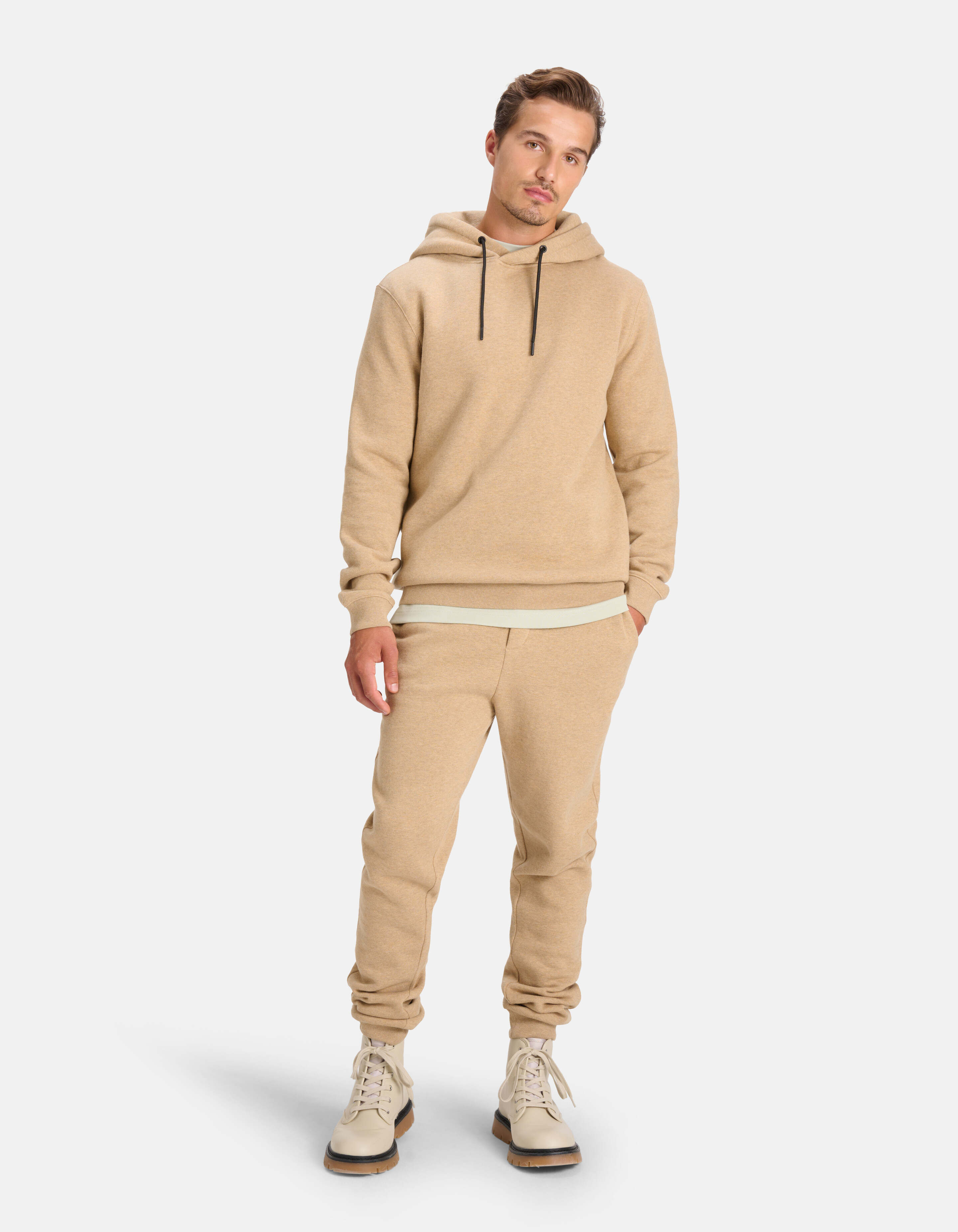 Hoodie Bruin By Fred SHOEBY MEN