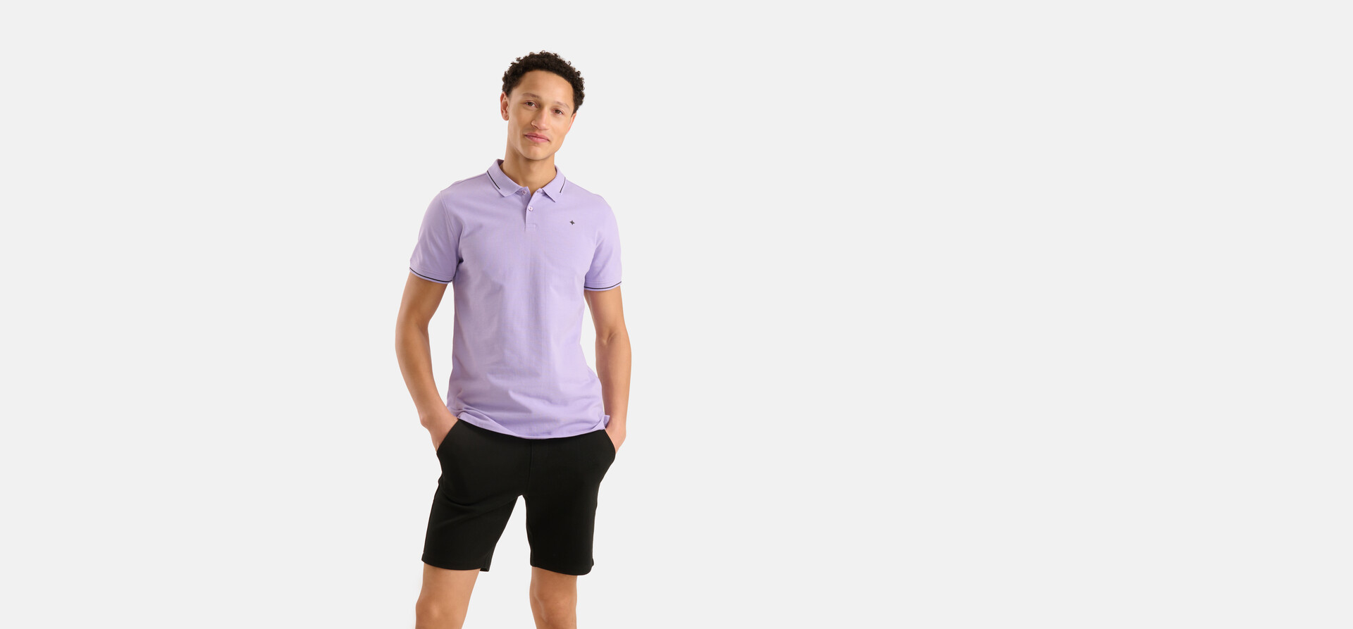 Basis Polo Lichtpaars SHOEBY MEN