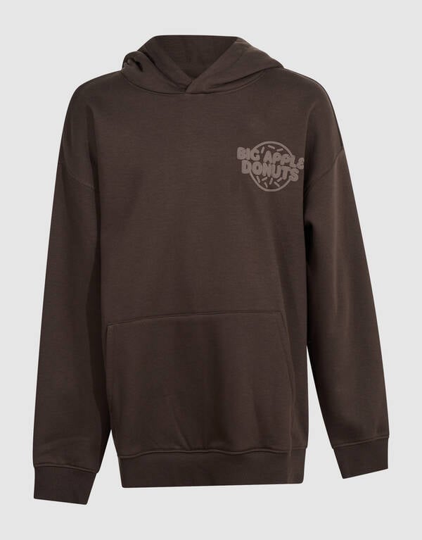 Donut Hoodie Donkerbruin SHOEBY BOYS
