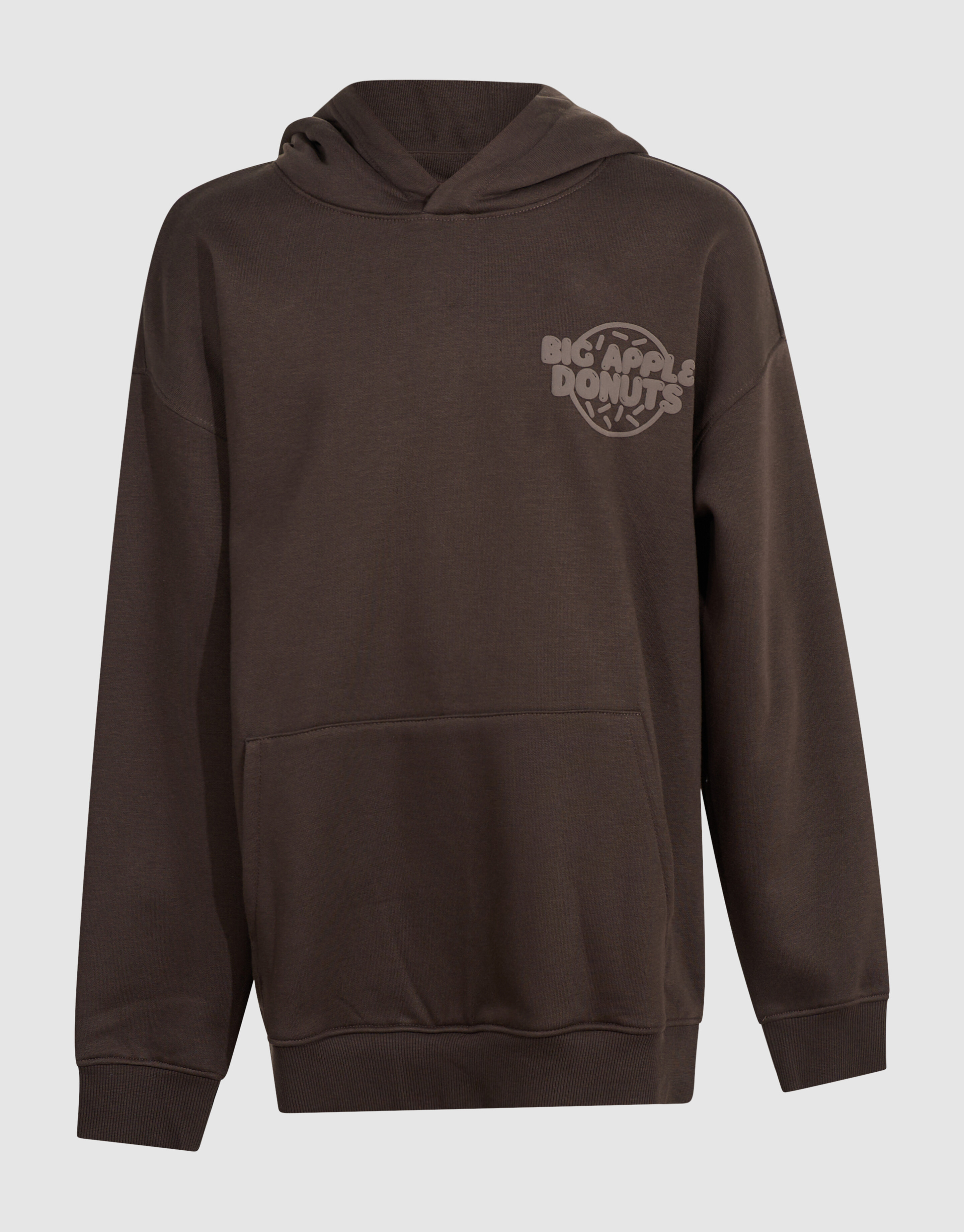 Donut Hoodie Donkerbruin SHOEBY BOYS