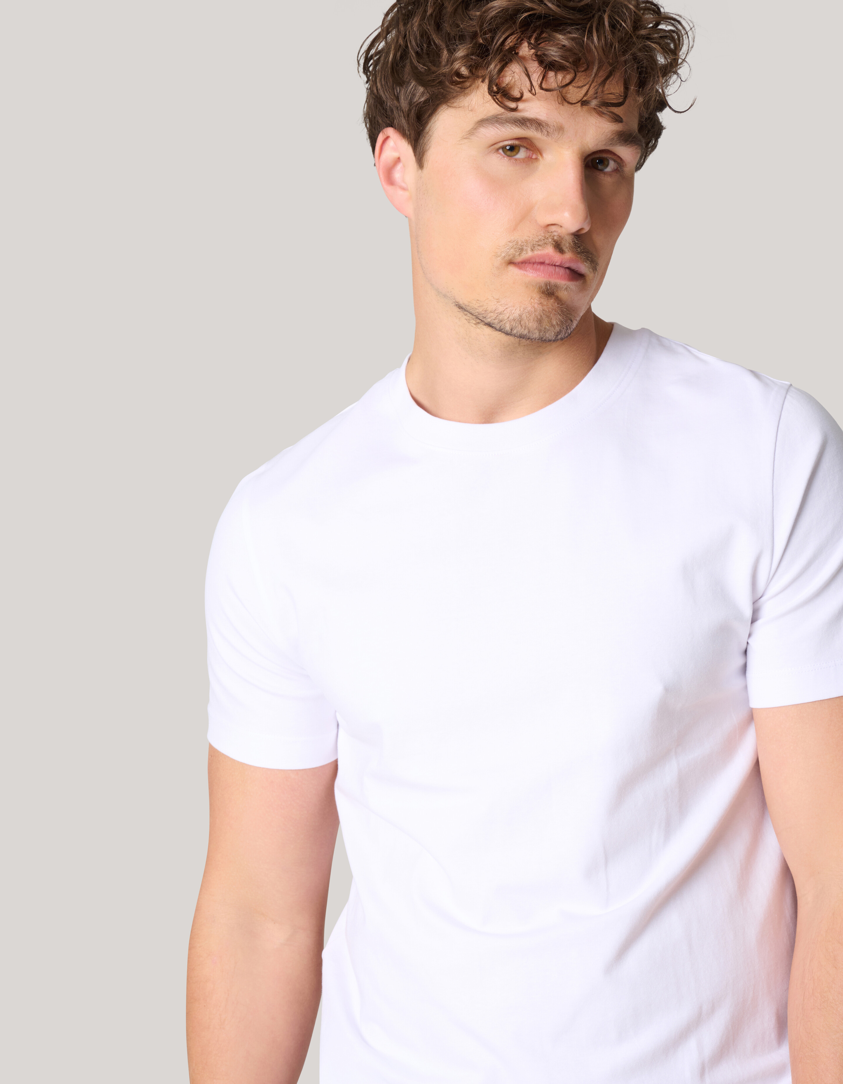 Basis T-shirt Wit Refill