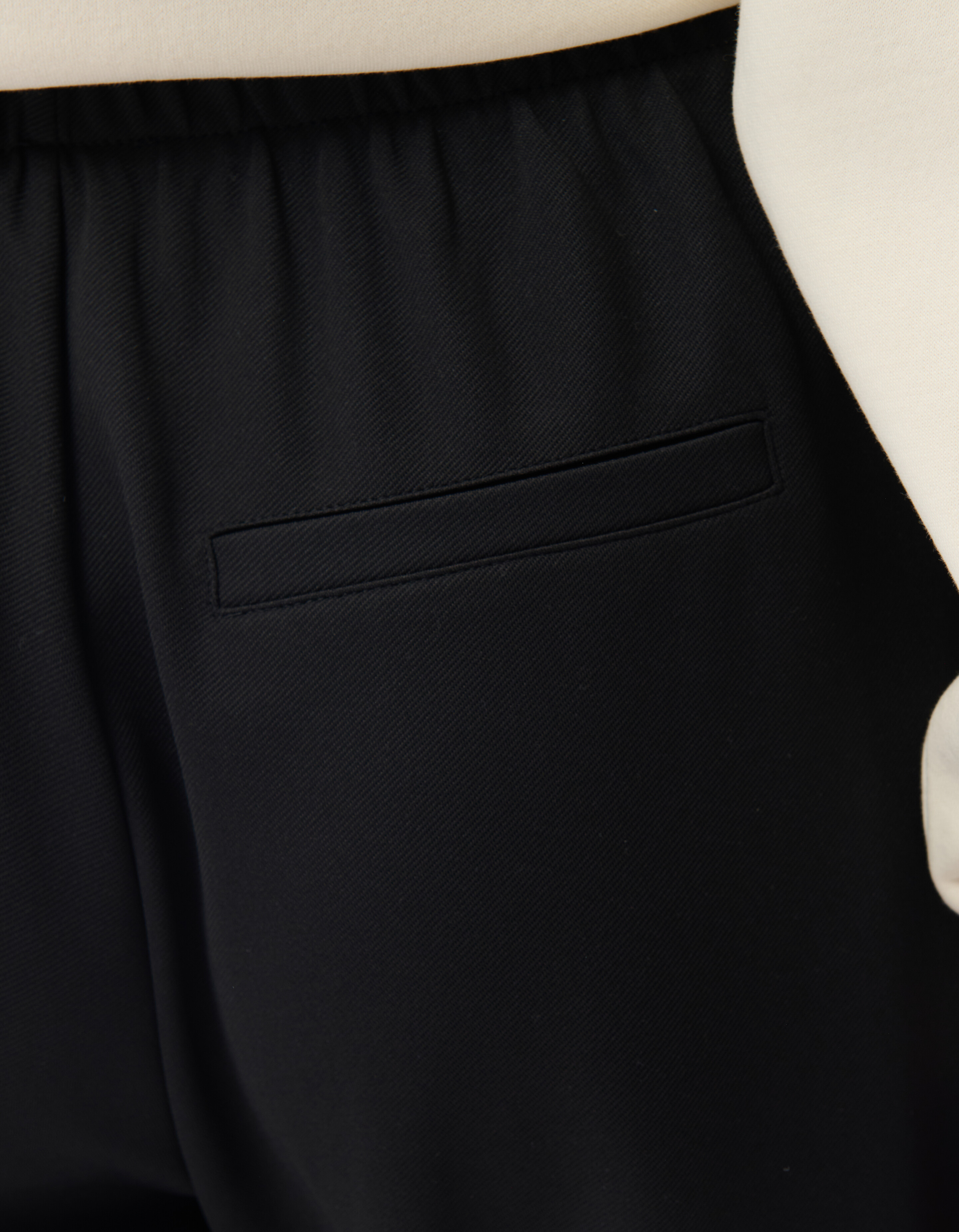 Basis Wide Leg Broek Zwart SHOEBY WOMEN