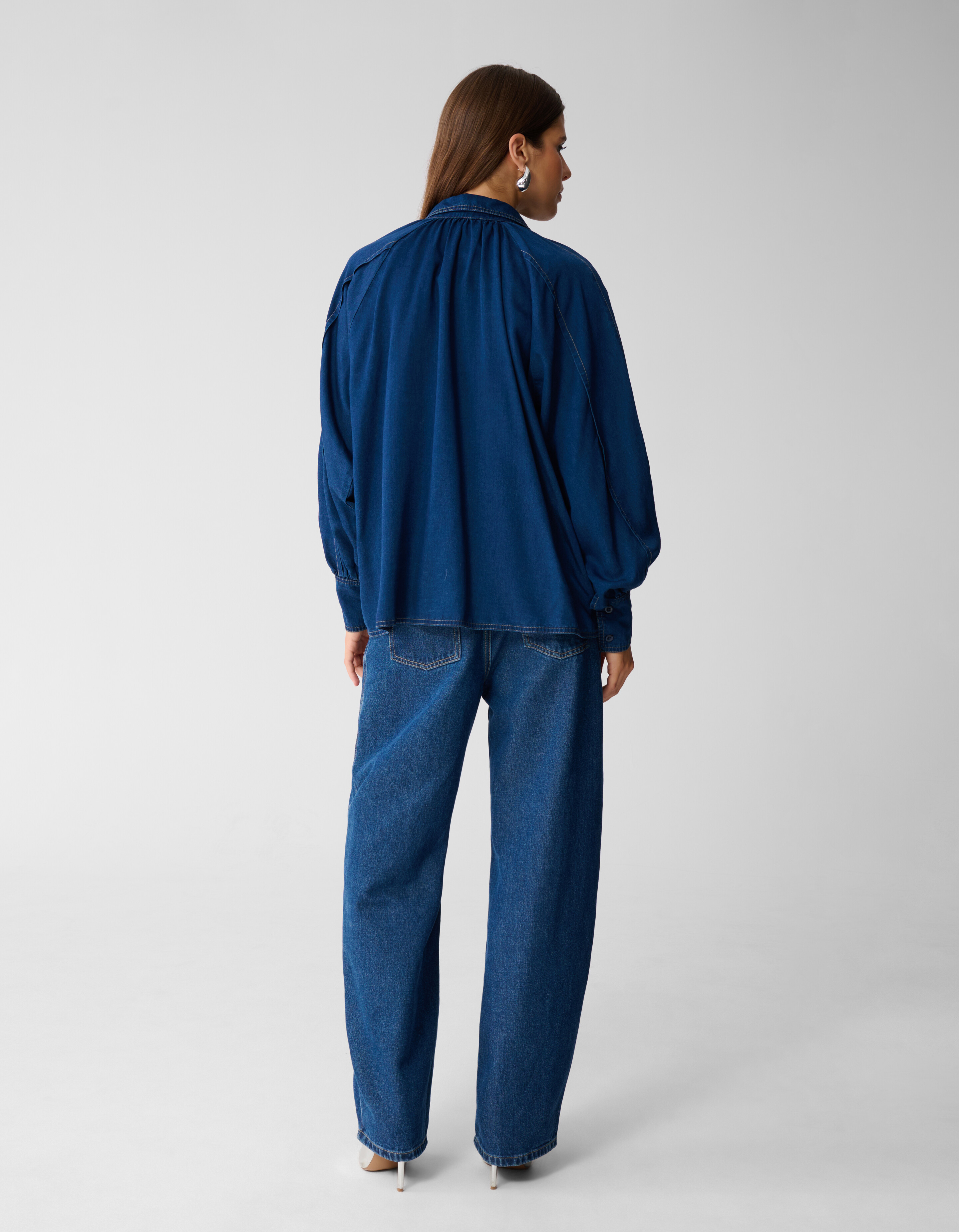 Stitch Blouse Blauw By Mieke SHOEBY WOMEN