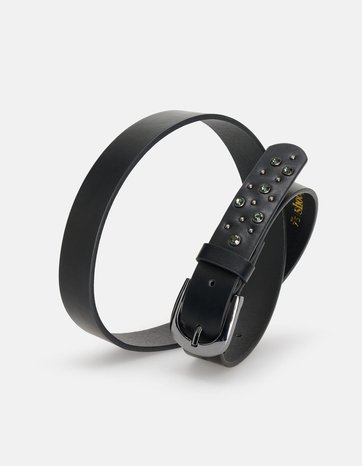 Strass Riem Zwart SHOEBY ACCESSOIRES