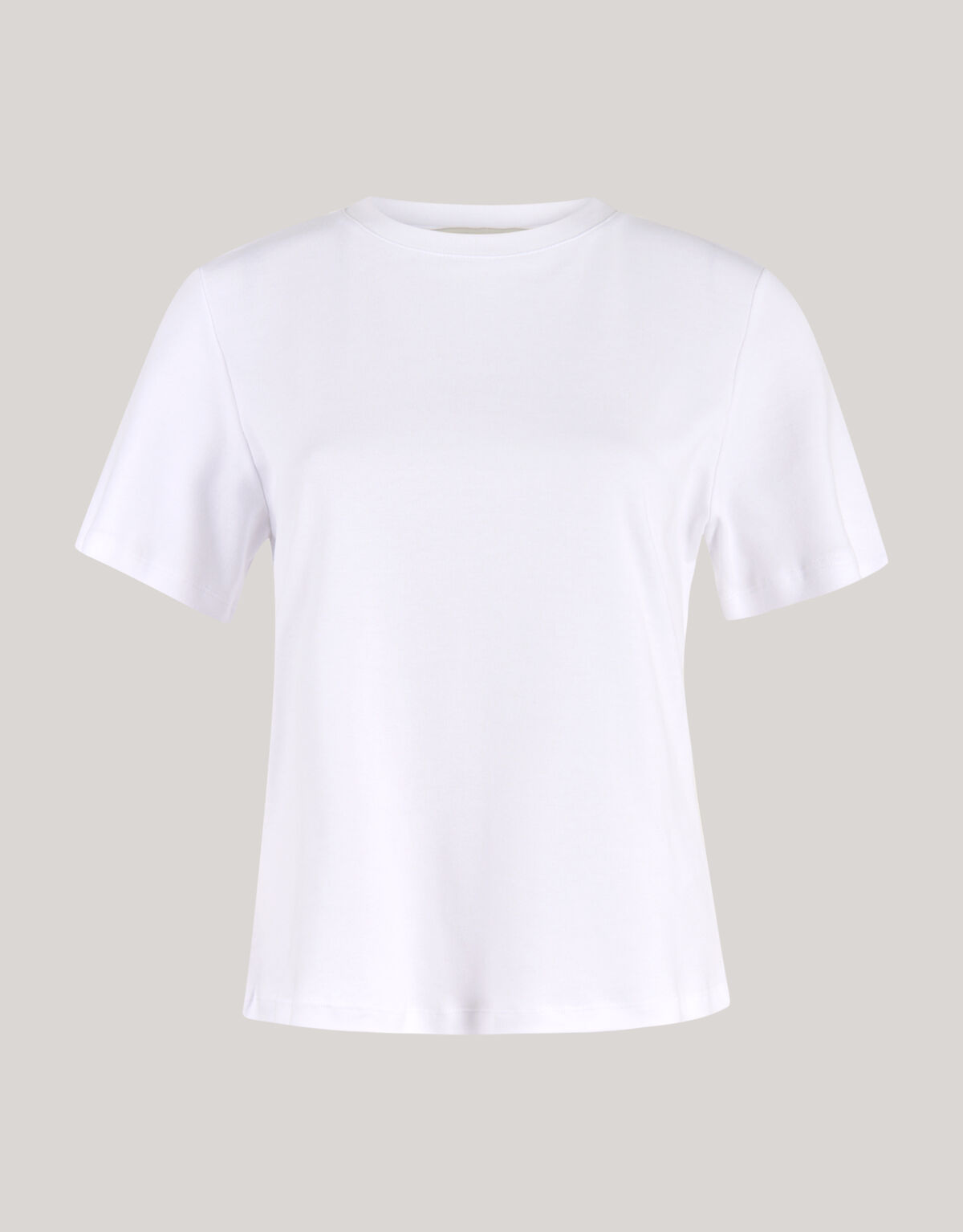 Basis T-shirt Wit By Lonneke SHOEBY WOMEN