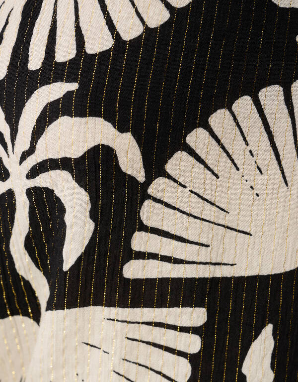 Printed Singlet Zwart/Wit SHOEBY WOMEN