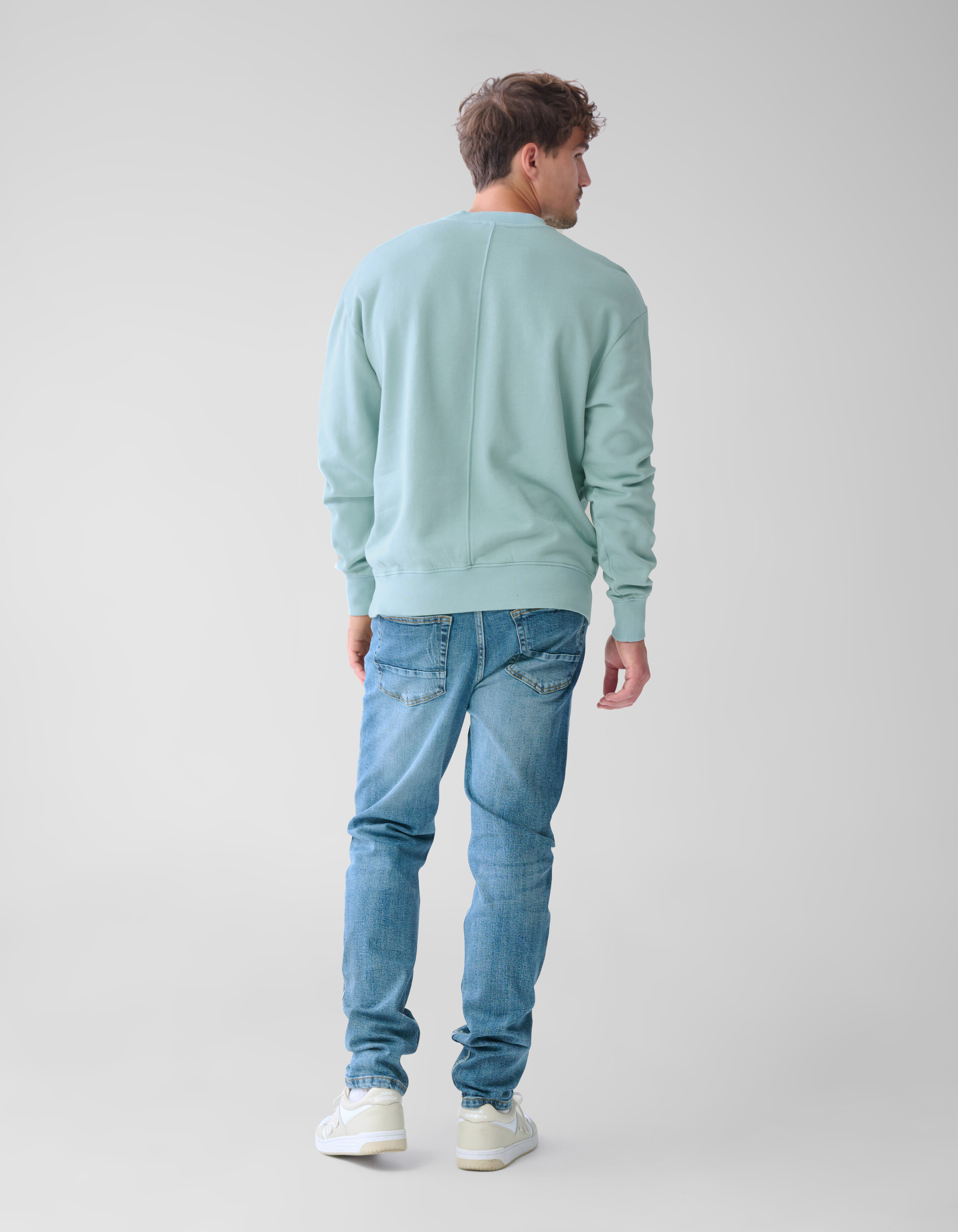 Pocket Sweater Lichtgroen SHOEBY MEN