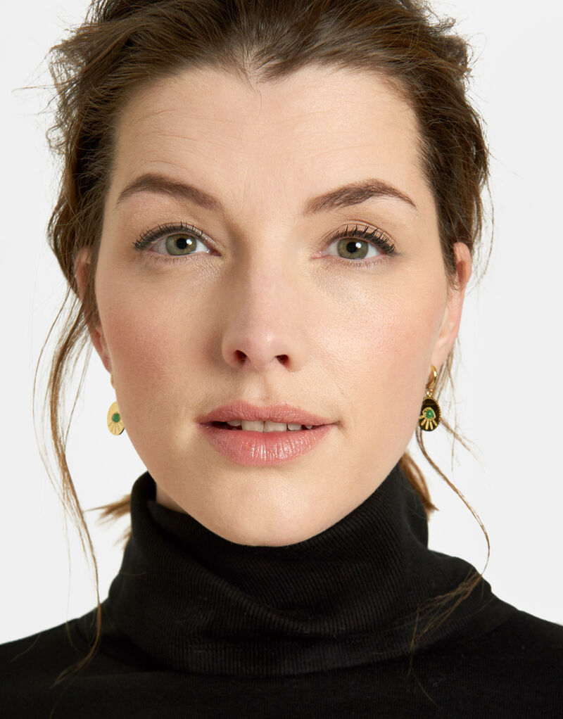 Emerald Oorbellen
