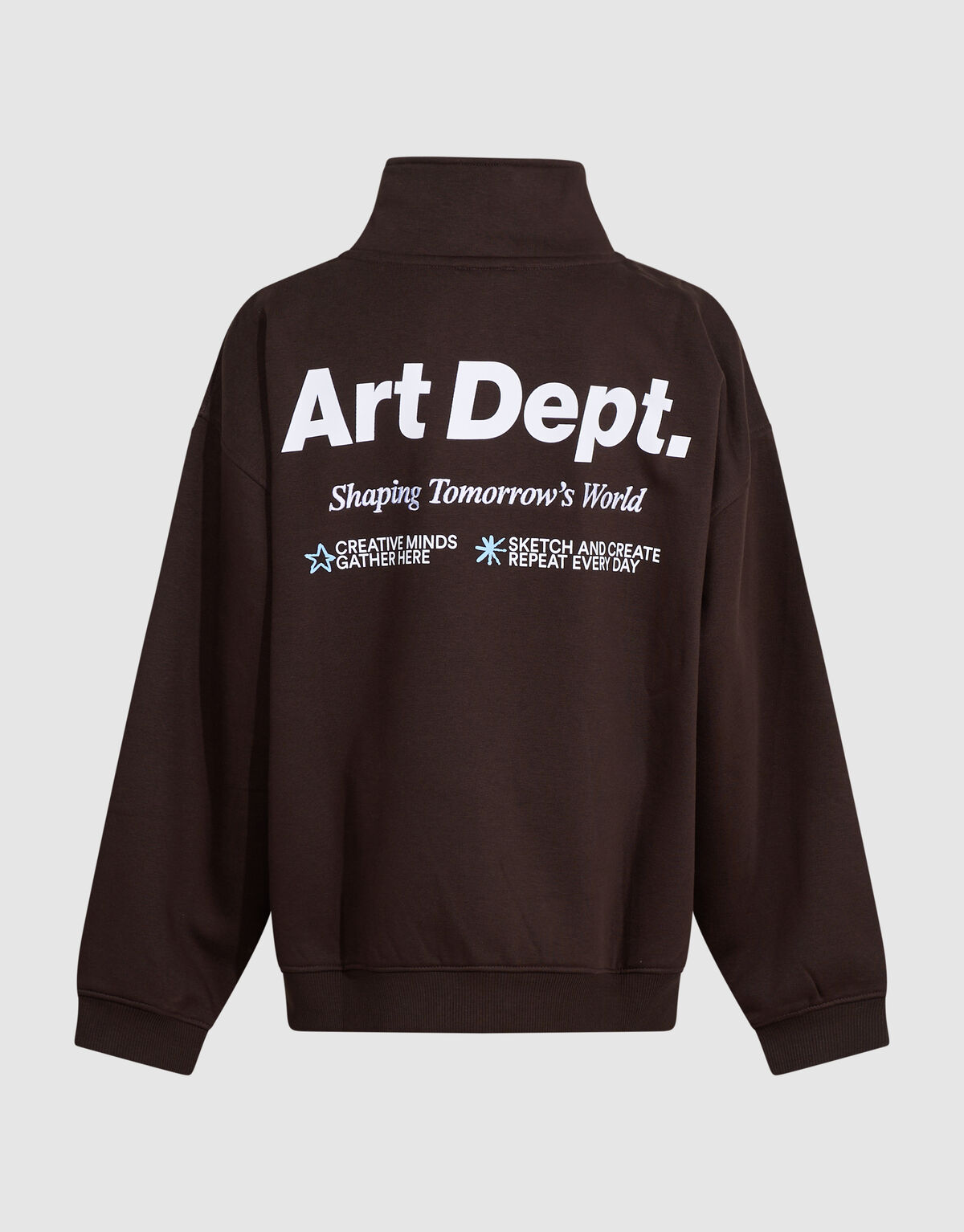 Art Dept Sweater Donkerbruin SHOEBY BOYS