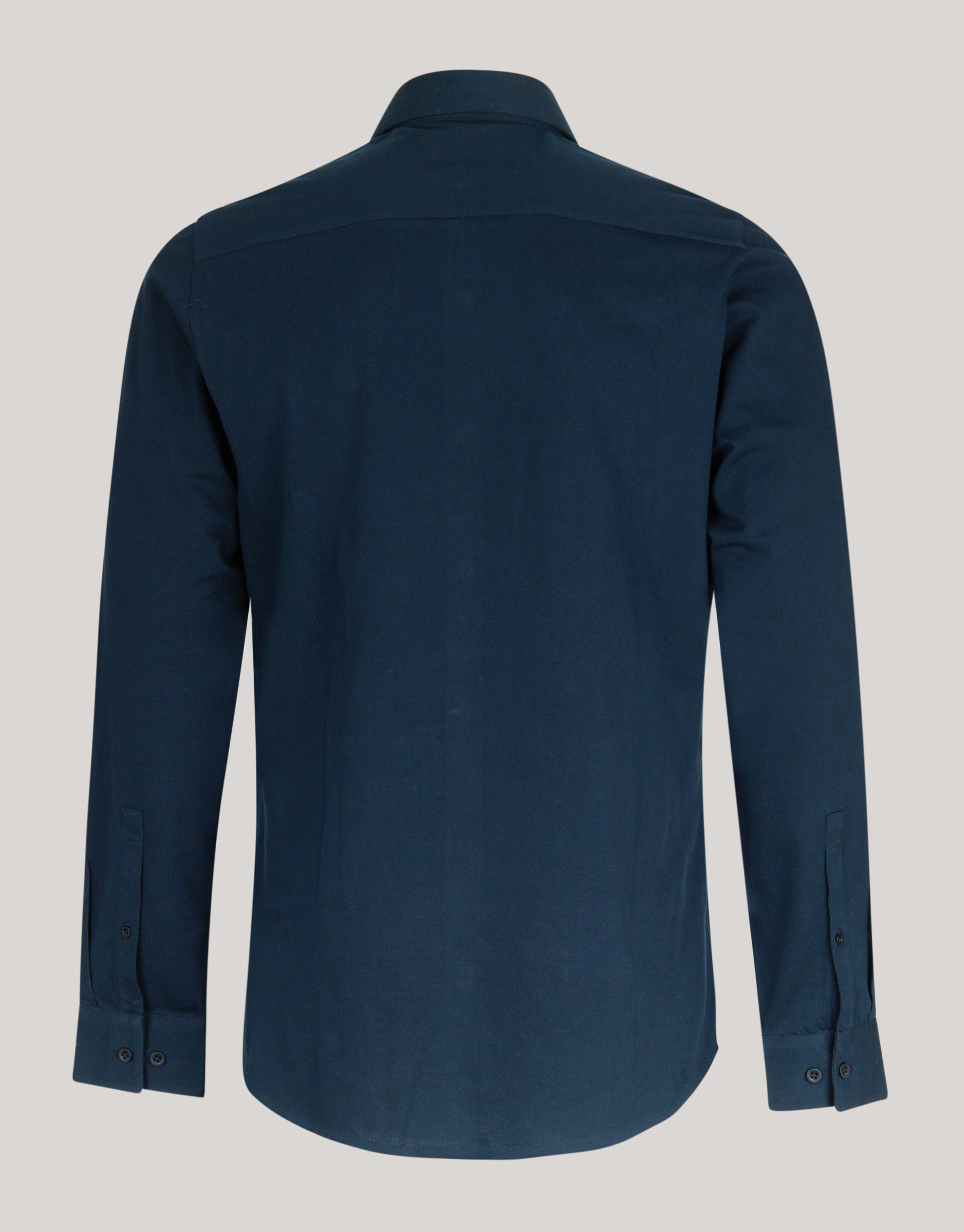 Pique Jersey Overhemd Donkerblauw SHOEBY MEN
