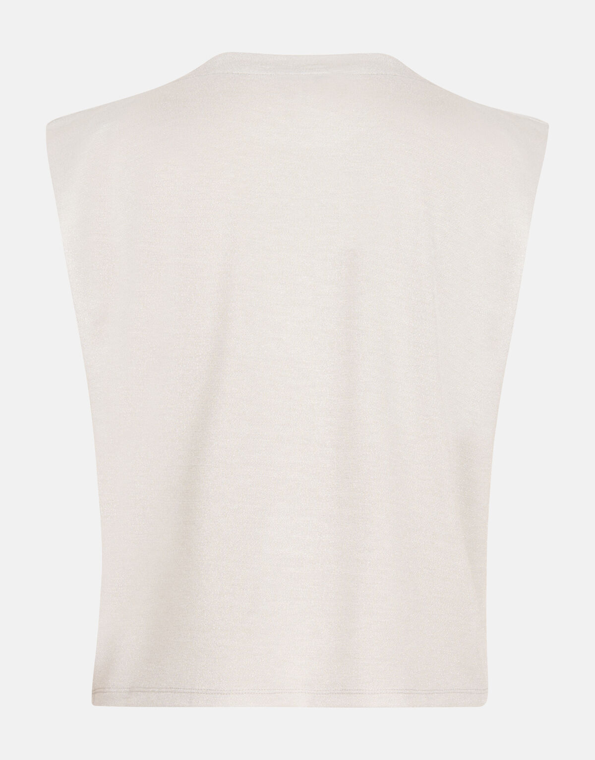 Glitter T-shirt Gebroken Wit SHOEBY WOMEN