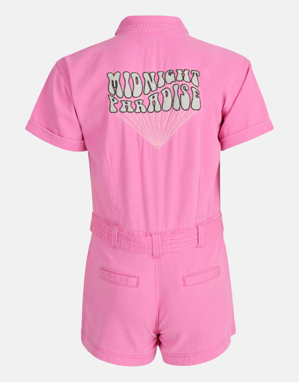 Twill Jumpsuit Roze SHOEBY GIRLS