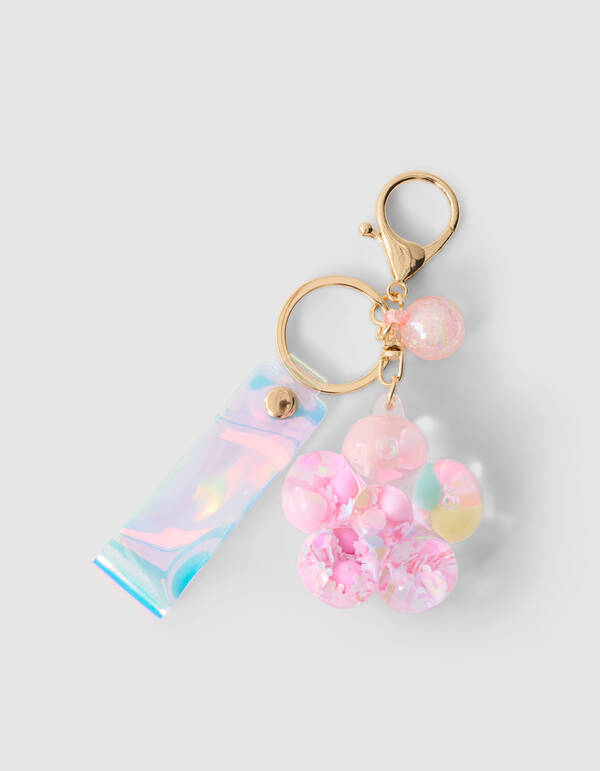 Bloem Sleutelhanger Roze SHOEBY ACCESSOIRES