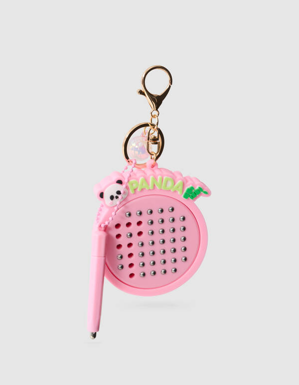 Panda Ball Sleutelhanger Roze SHOEBY ACCESSOIRES