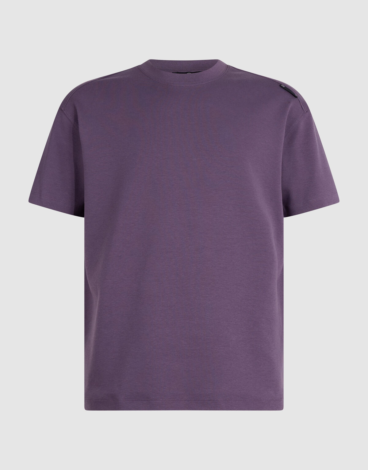 Basis Label T-shirt Paars SHOEBY MEN