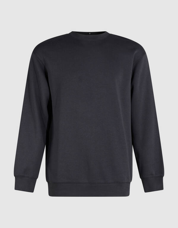 Crewneck Trui Donkergrijs SHOEBY MEN