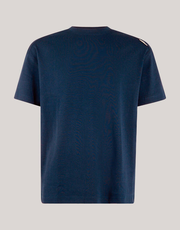 Label T-shirt Donkerblauw SHOEBY MEN