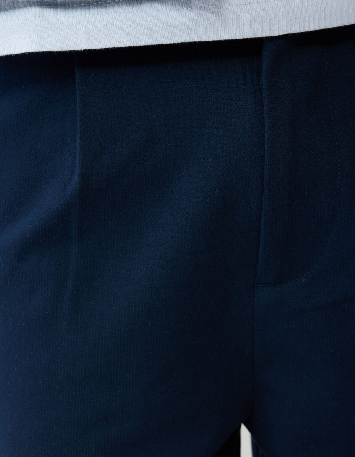 Regular Fit Broek Donkerblauw SHOEBY MEN