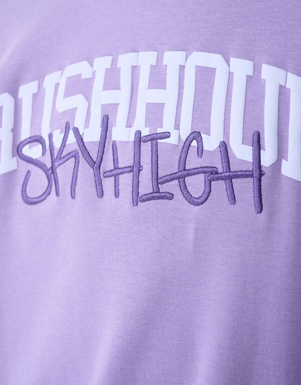 Rush Hour Artwork T-shirt Paars SHOEBY BOYS