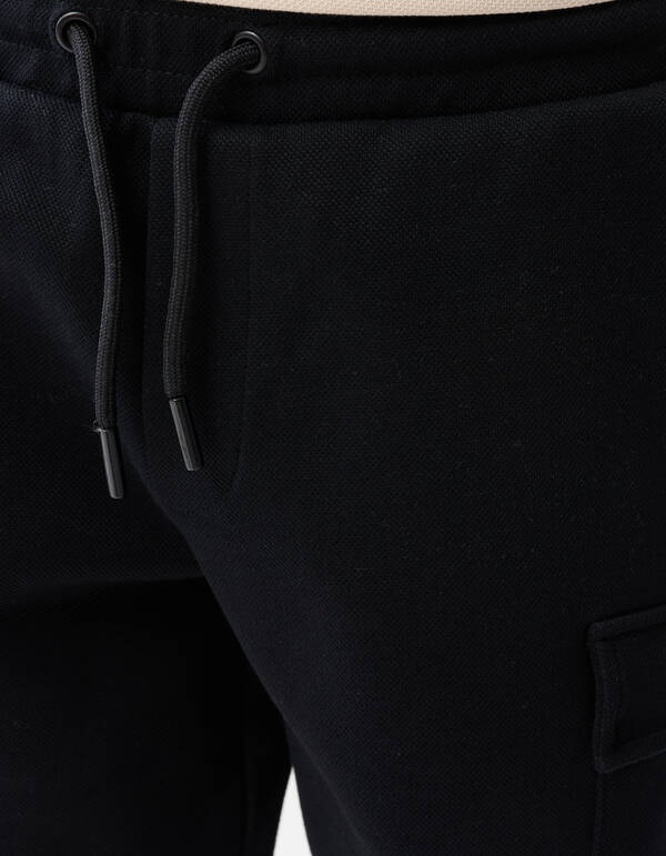 Cargo Jog Short Zwart SHOEBY BOYS