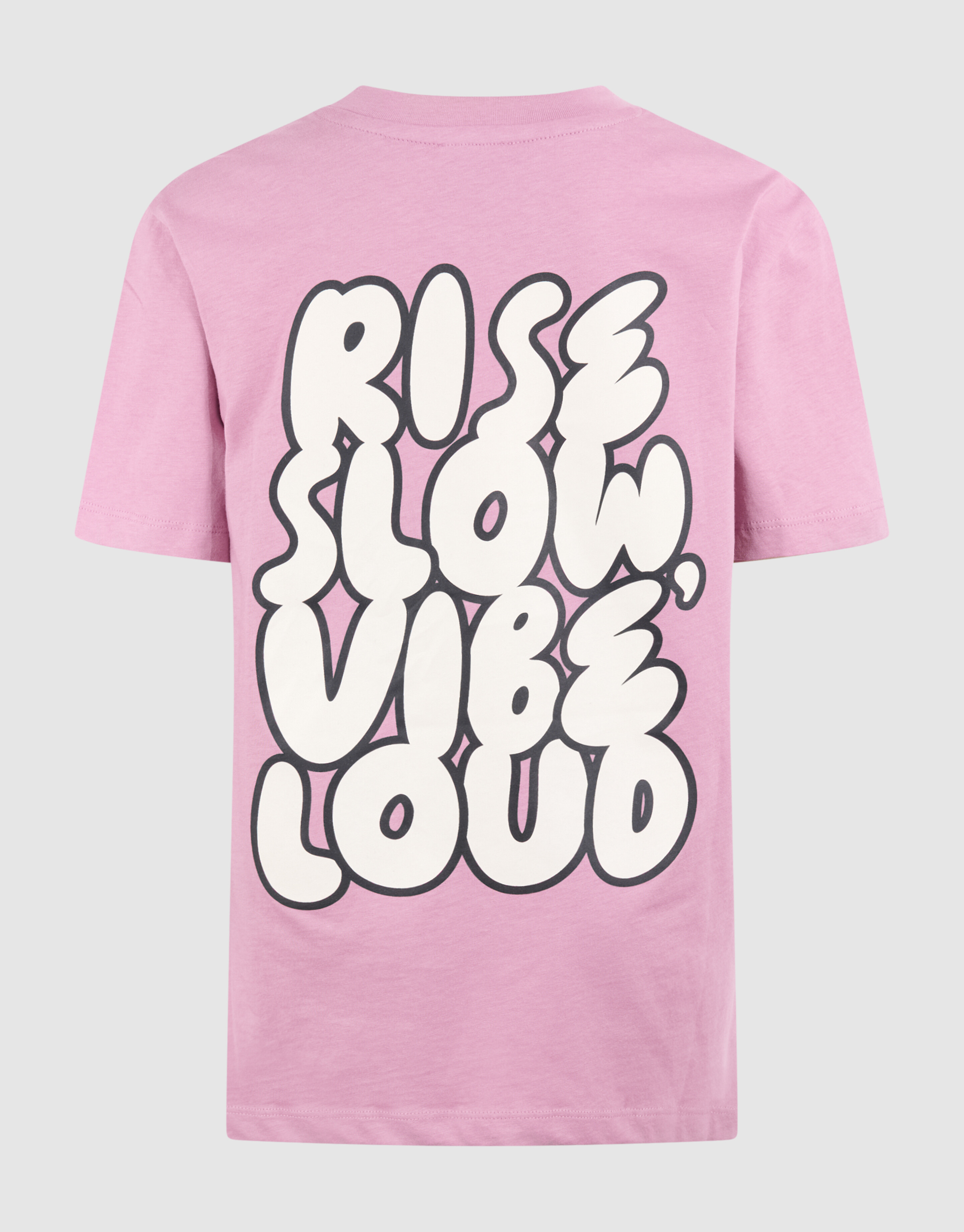 Vibe Loud Artwork T-shirt Roze SHOEBY BOYS