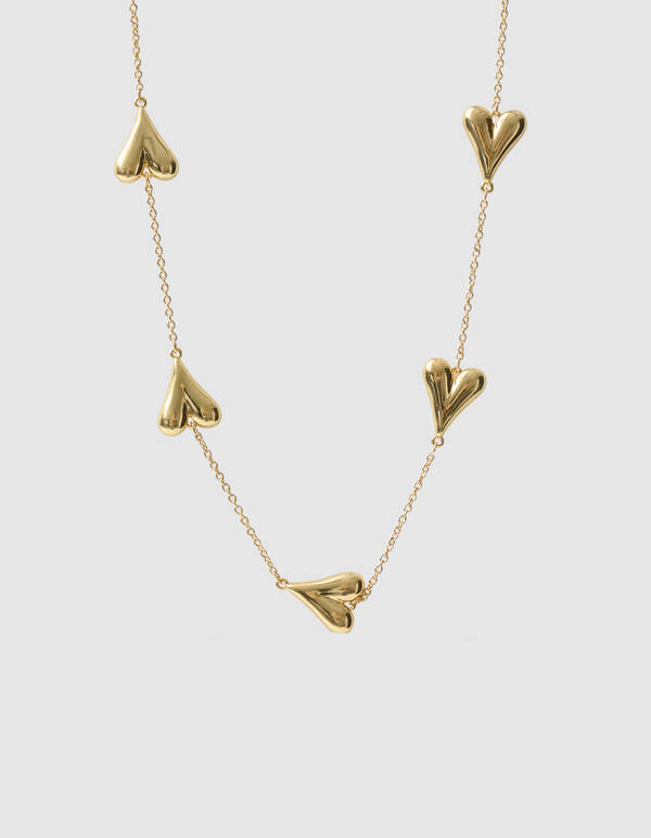 Heart Ketting Goud SHOEBY ACCESSOIRES