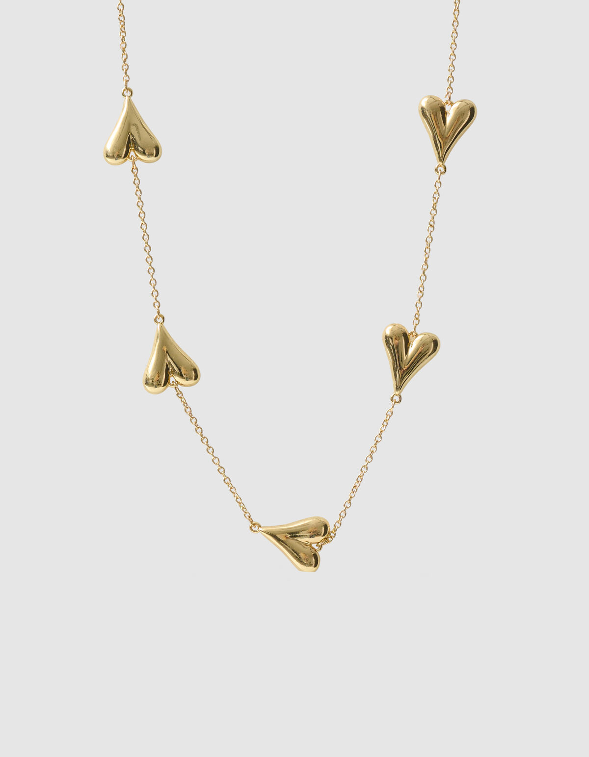 Heart Ketting Goud SHOEBY ACCESSOIRES