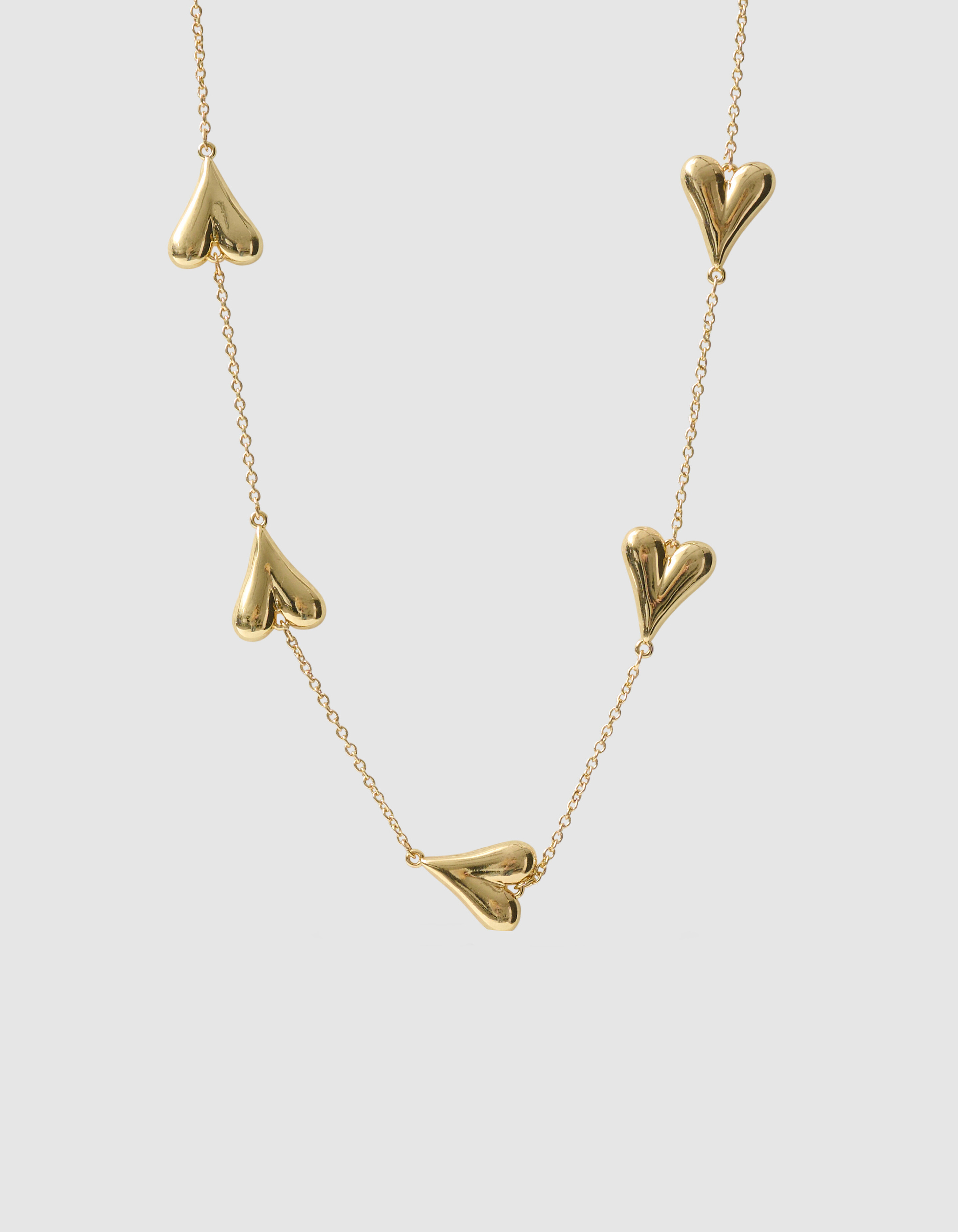 Heart Ketting Goud SHOEBY ACCESSOIRES