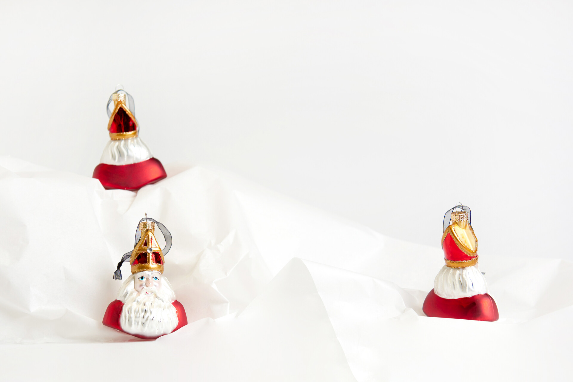 Sinterklaas Kerstbal by Fred van Leer