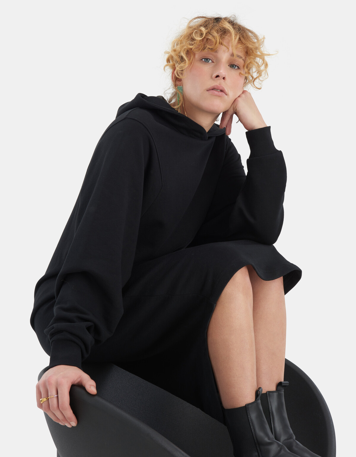 Hoodie Sweat Jurk