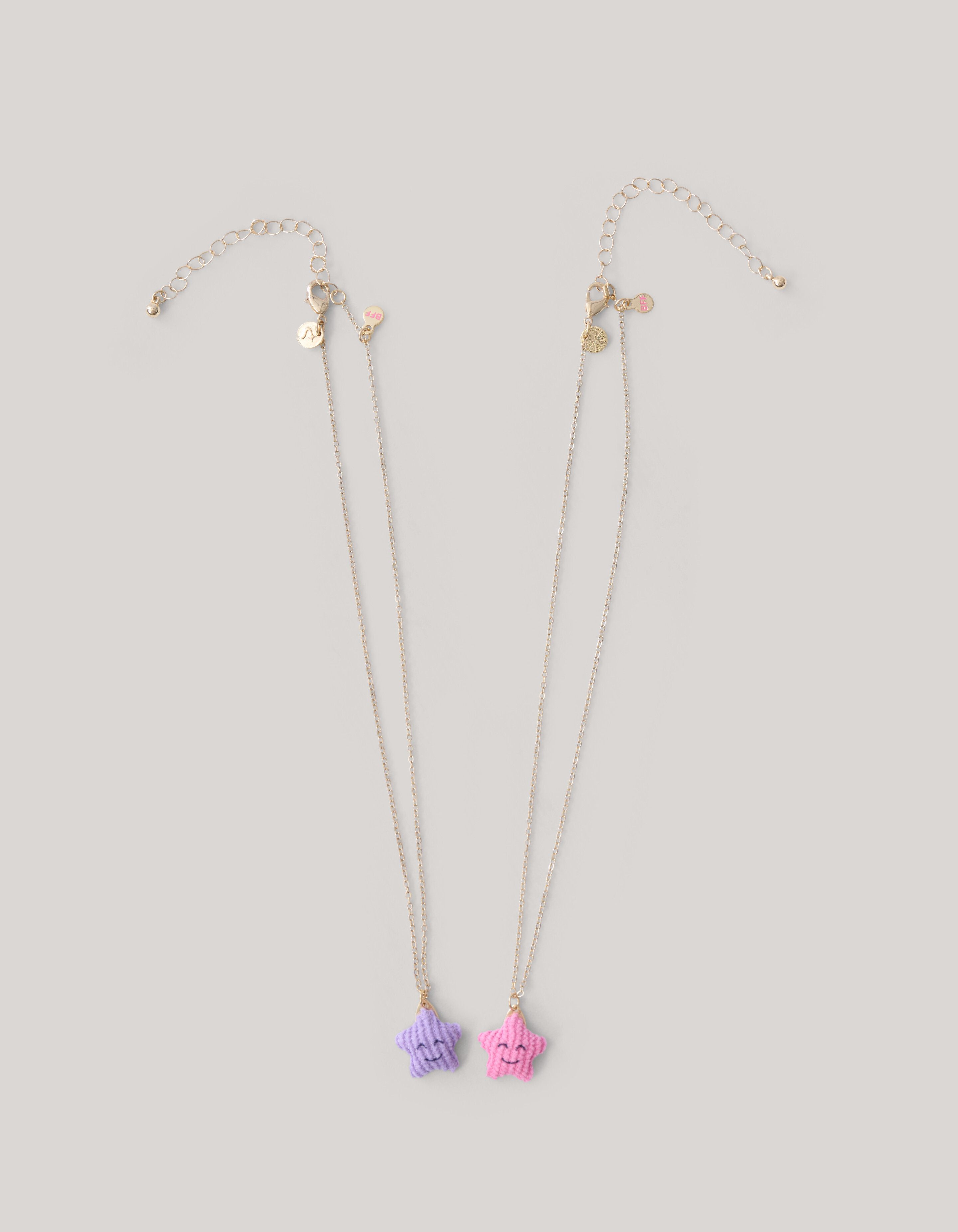 Bff Star Kettingen Roze/Paars SHOEBY ACCESSOIRES