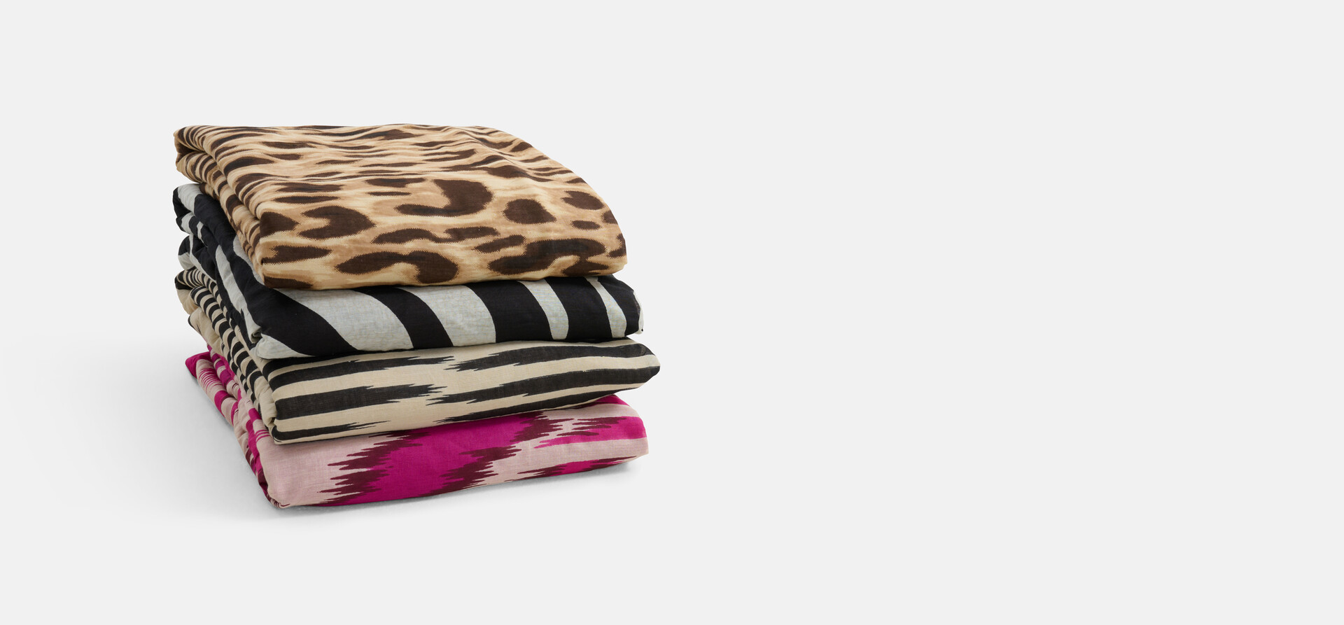 Zigzag Print Badhanddoek Donkergrijs SHOEBY ACCESSOIRES