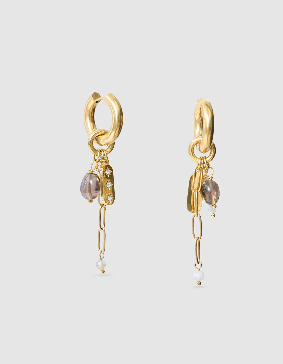 Charm Hoops Oorbellen Goud SHOEBY ACCESSOIRES