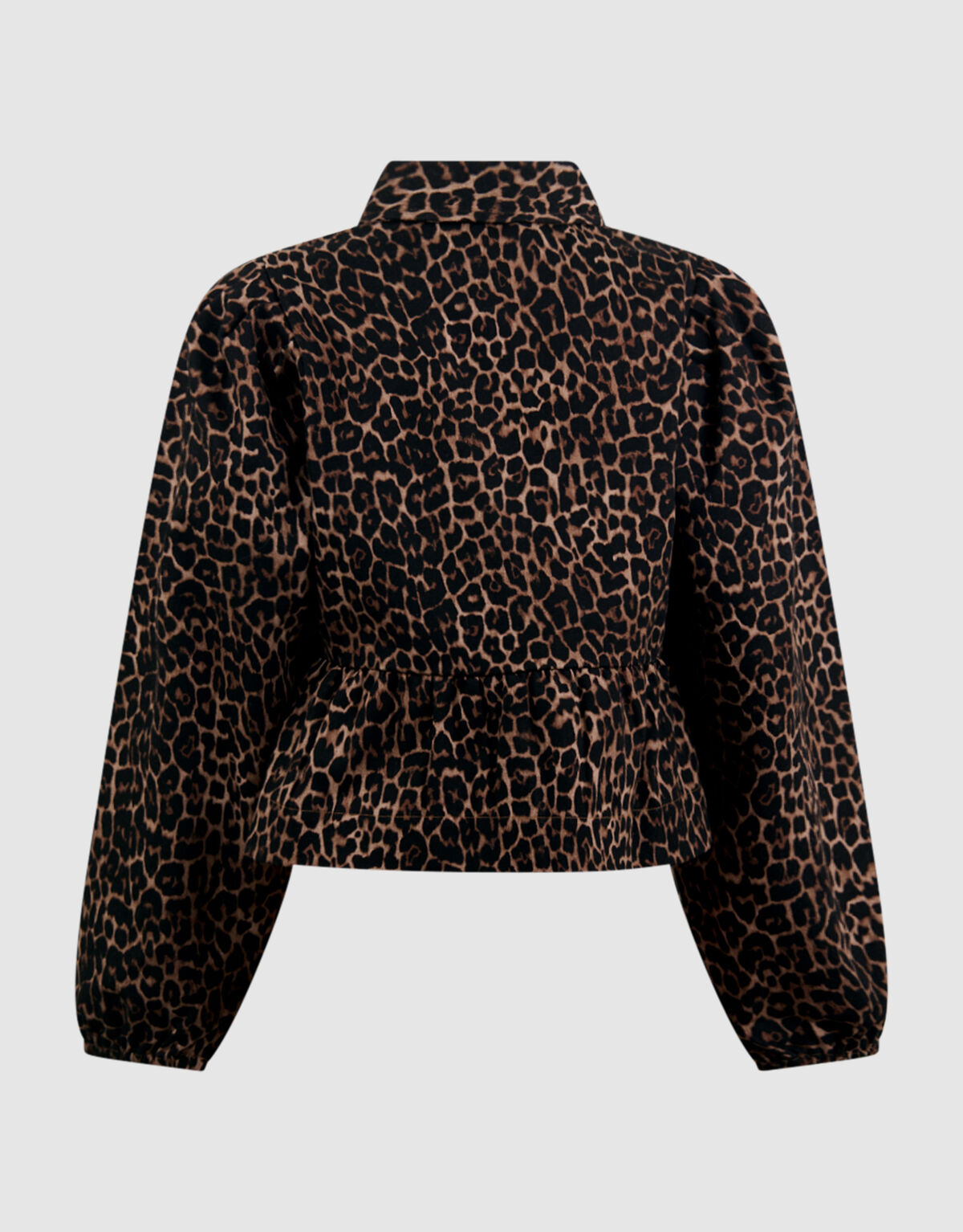 Sequin Panterprint Blouse Bruin SHOEBY GIRLS