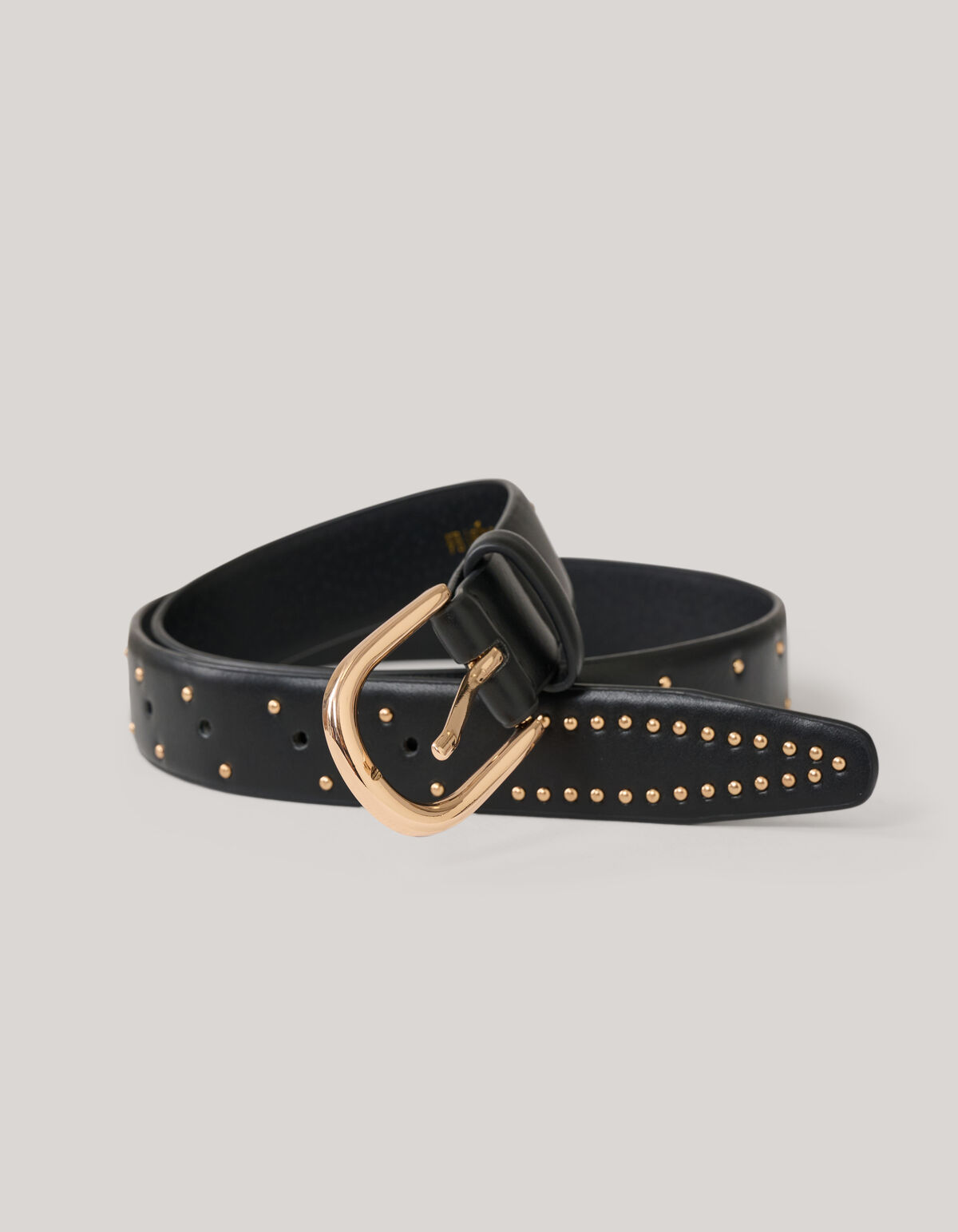 Studded Riem Zwart SHOEBY ACCESSOIRES